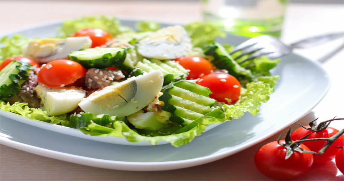 Диетический салат с тунцом — 6 вариантов