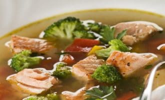Финский суп с лососем и сливками: пошаговая готовка
