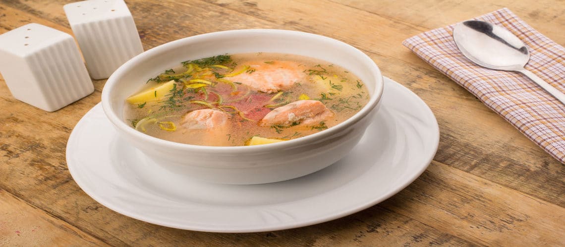 Рыбный суп из семги- отличное блюдо, которым можно накормить всю семью
