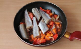 рыба с овощным гарниром