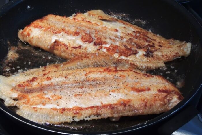 жарка рыбы ханос на сковороде