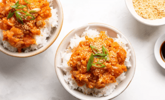 Донбури с тунцом и рисом — традиционное блюдо японской кухни