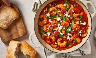 Как приготовить жареные креветки «Саганаки» — известное греческое блюдо