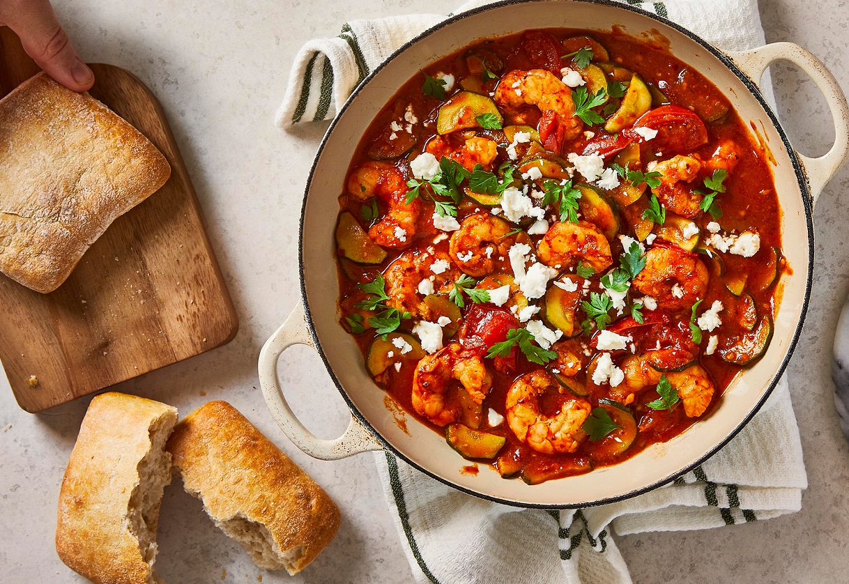 Как приготовить жареные креветки «Саганаки» — известное греческое блюдо